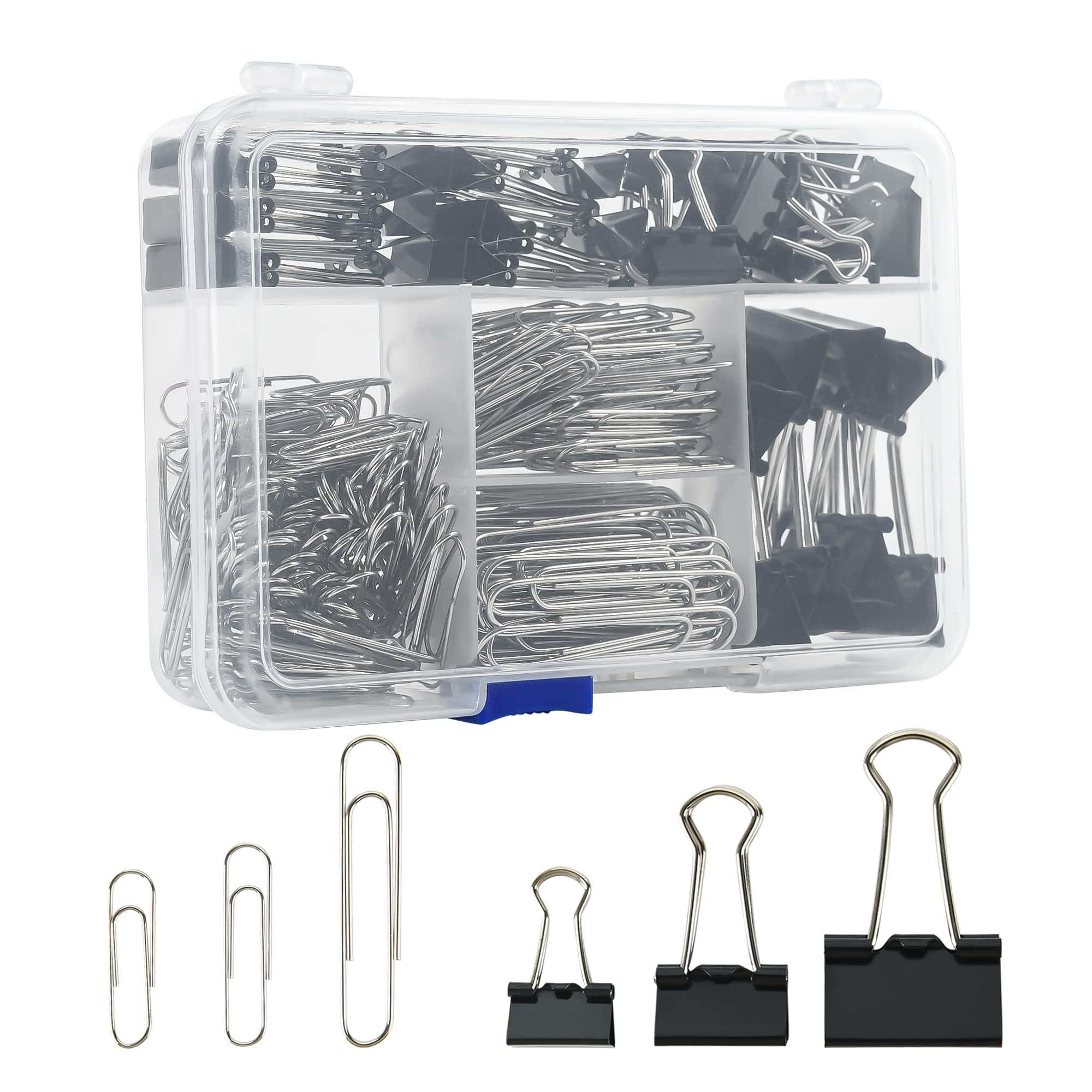 Binder Clip Assorted - Juego de Clips para Encuadernación y