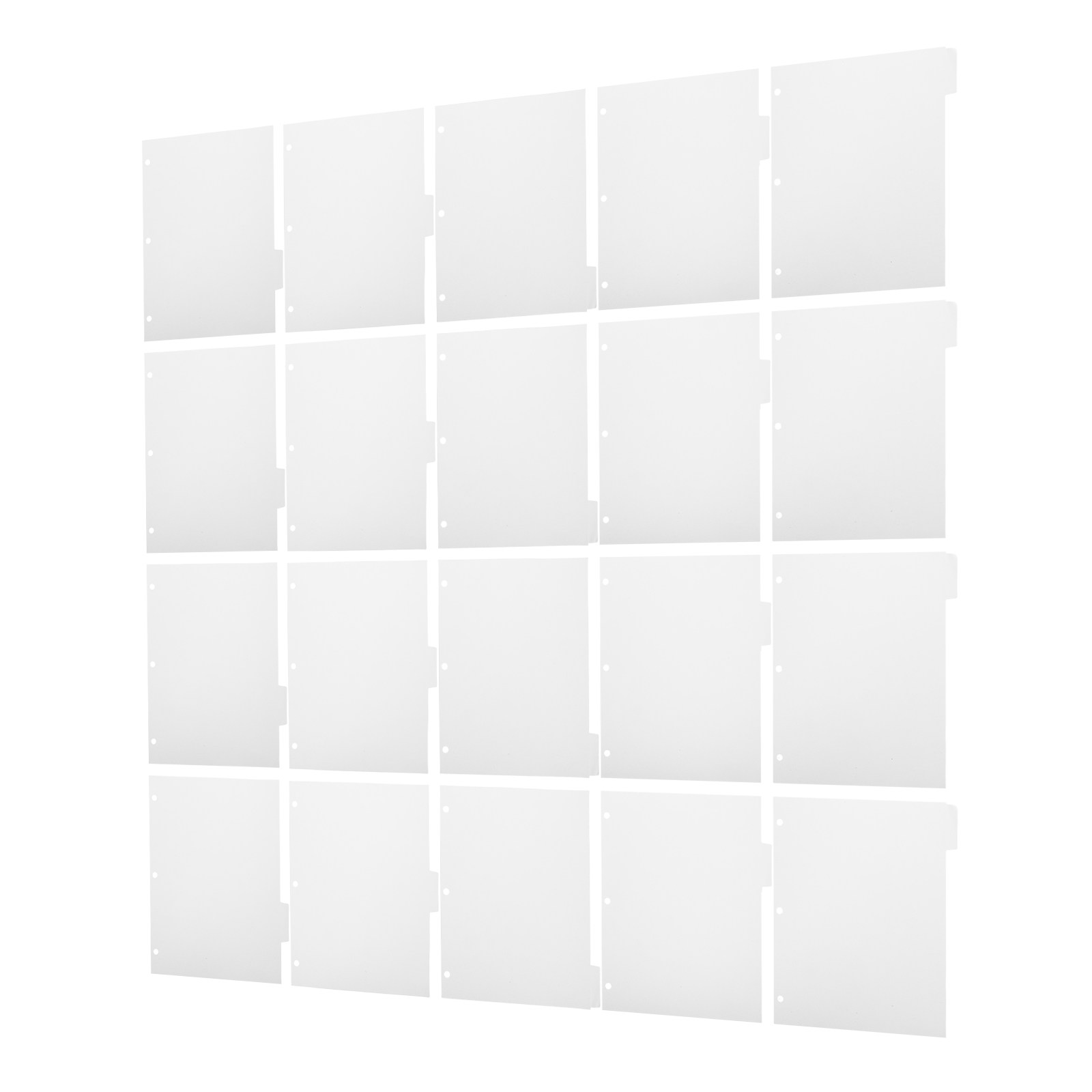 Index Tab Divider - 4 Juegos de Divisores de Páginas