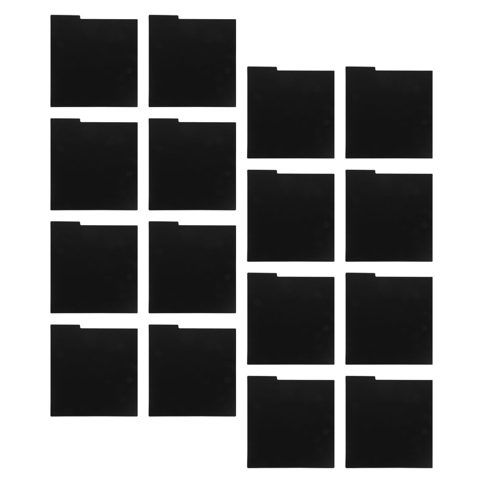Index Tab Divider - 16 Divisores de Vinilo para Discos,