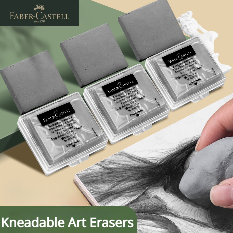 Rubber Eraser Kneaded - 1/2/3/4 Pc Faber-Castell Dibujo Arte Borradores