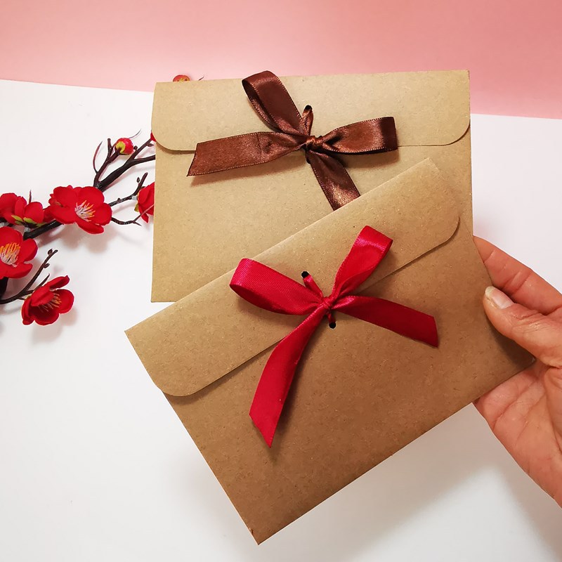 Paquete de 10 Sobres Retro de  - Letter Envelope Kraft reseña y precio