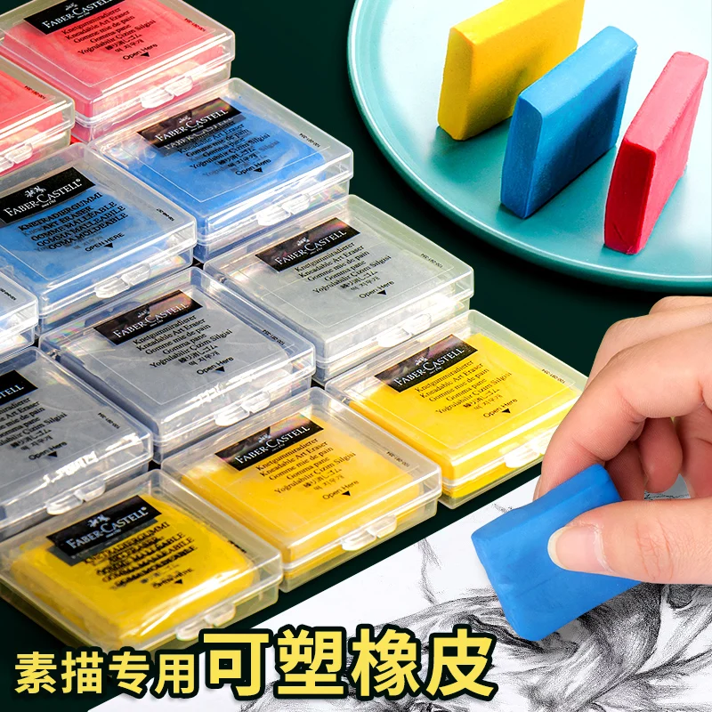 Faber-Castell-goma de plastici - Rubber Eraser Kneaded reseña y precio