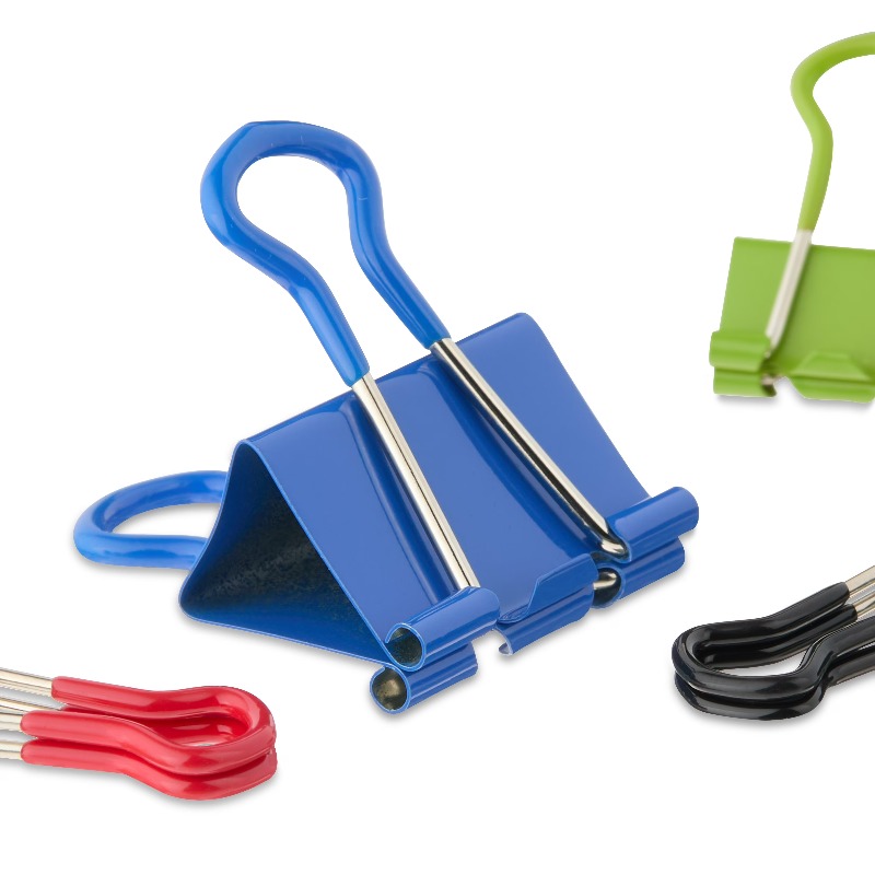 Clips de Sujeción, Colores y T - Binder Clip Assorted reseña y precio