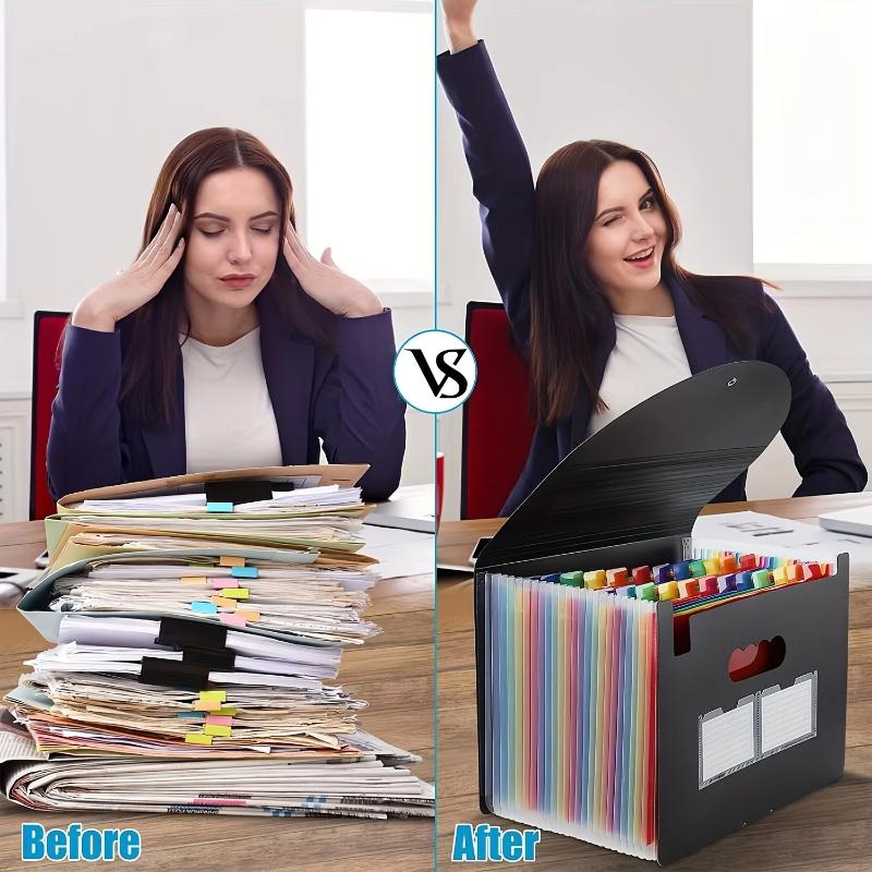 Bolsa organizadora A4 multicap - File Folder Hanging reseña y precio