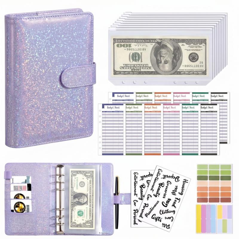 Carpeta de Cuero PU A6, Organi - Planner Weekly Budget reseña y precio
