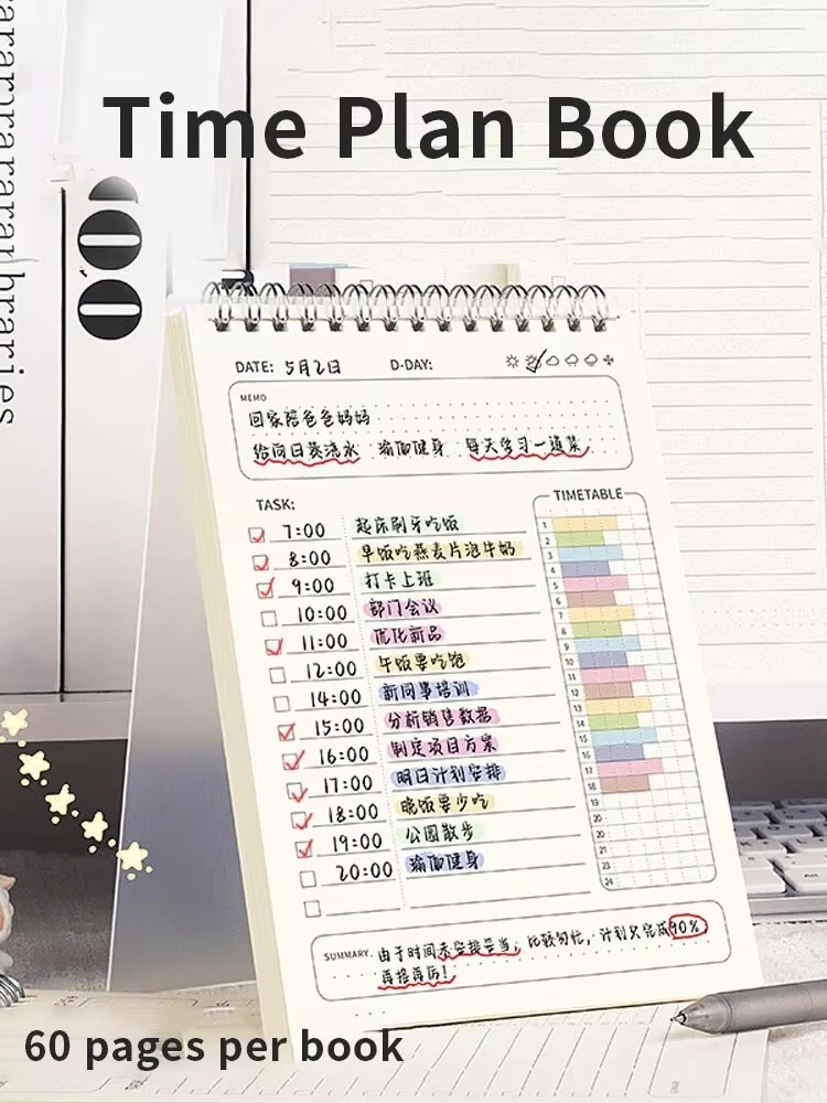 Agenda planificadora en espira - Office Stationery Supply List reseña y precio