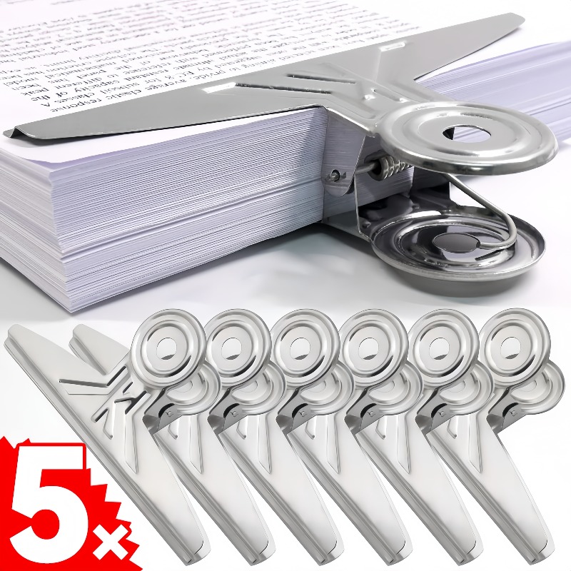Clips para carpetas de papel B - Binder Clip Assorted reseña y precio
