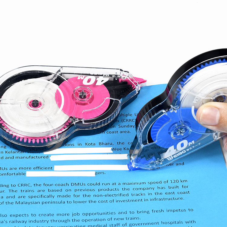 Prueba buena longitud 40M blan - Correction Tape Roller reseña y precio