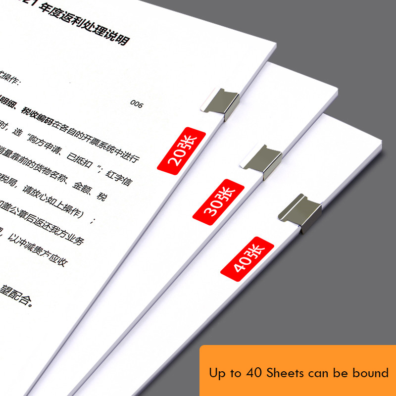 Guangbo-clip de empuje manual  - Binder Clip Assorted reseña y precio