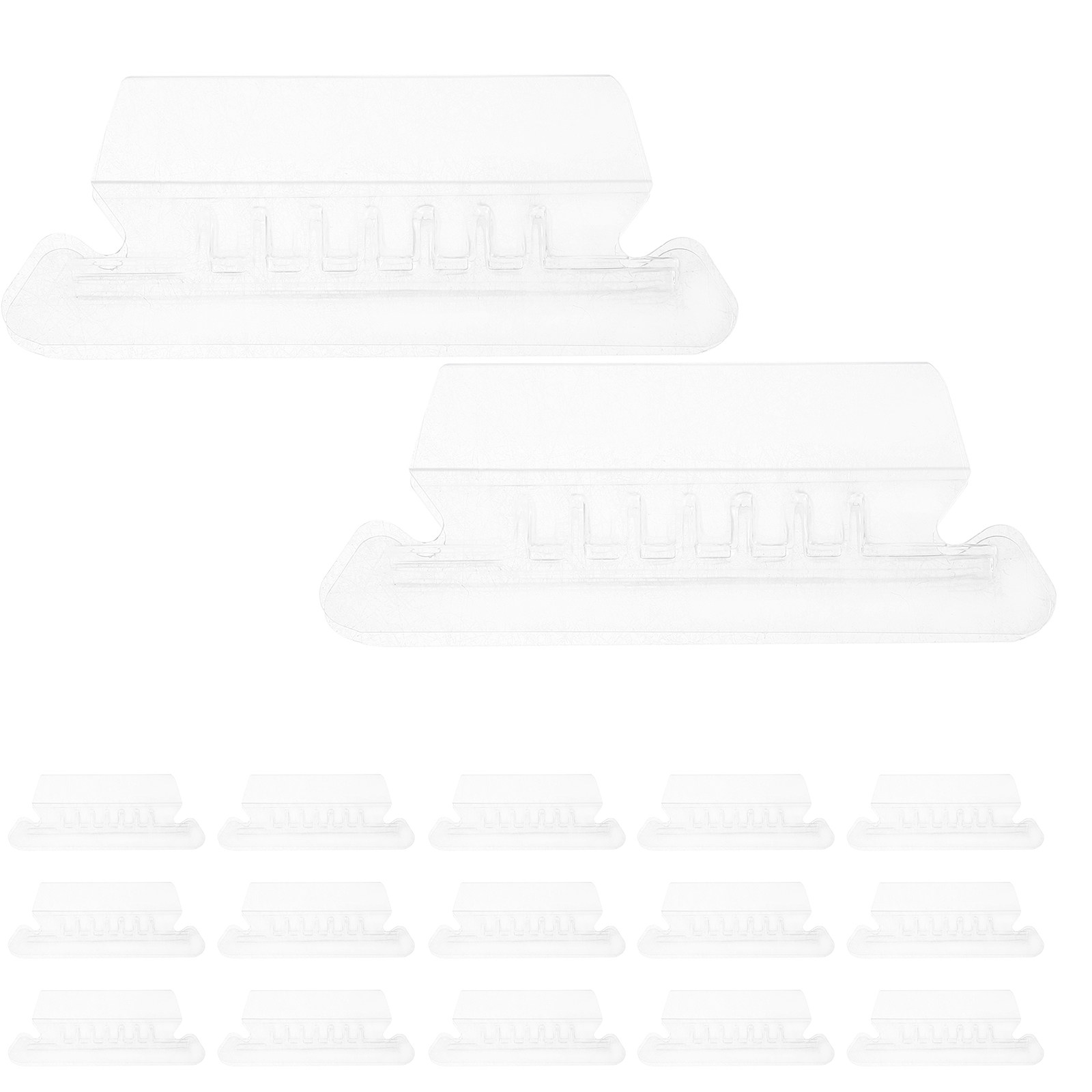 100 piezas de pestañas de PVC  - File Folder Hanging reseña y precio