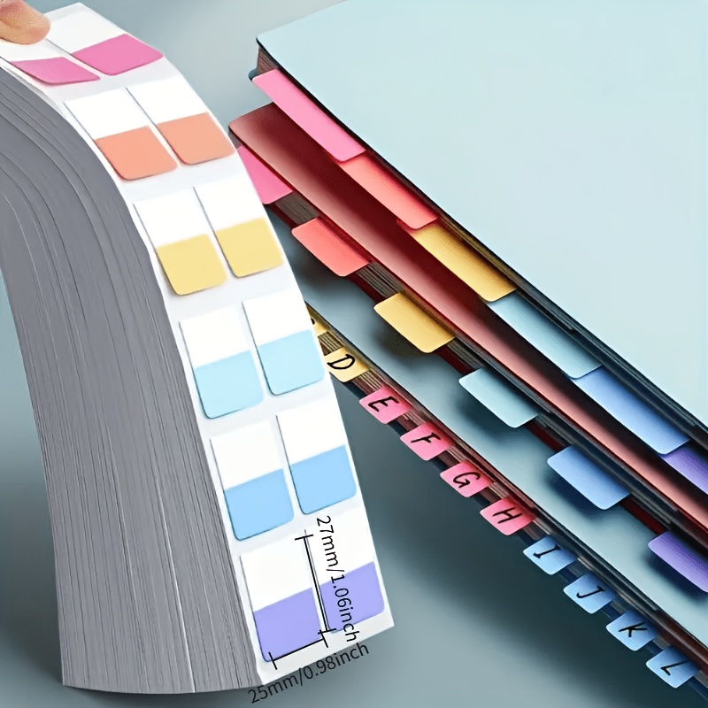 120 unidades de pestañas de ín - Index Tab Divider reseña y precio