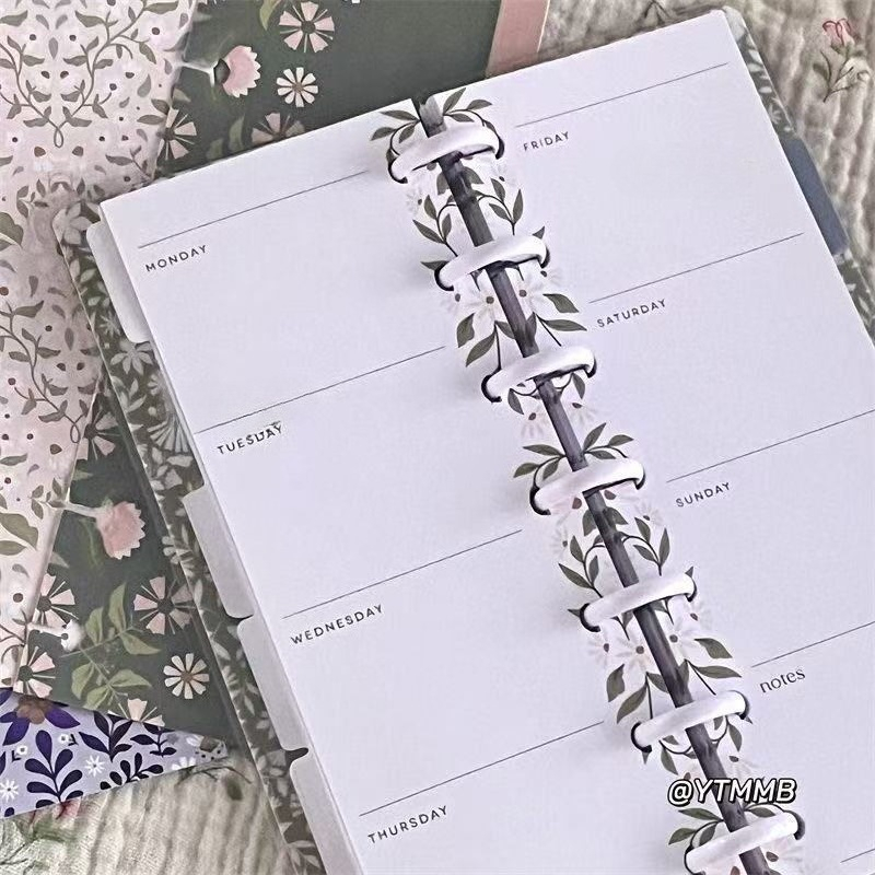 Cuaderno de diario de hojas su - Planner Weekly Budget reseña y precio